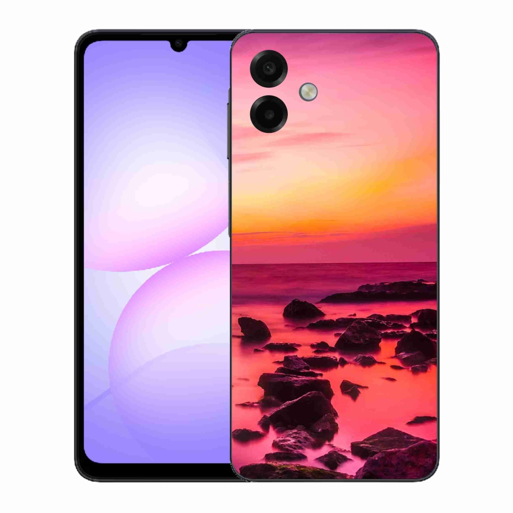 Gélový kryt mmCase na Samsung Galaxy A07 4G - more a žiara