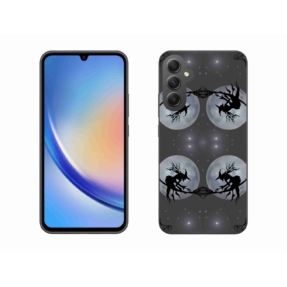 Gélový kryt mmCase na Samsung Galaxy A34 5G - abstraktný motív 3