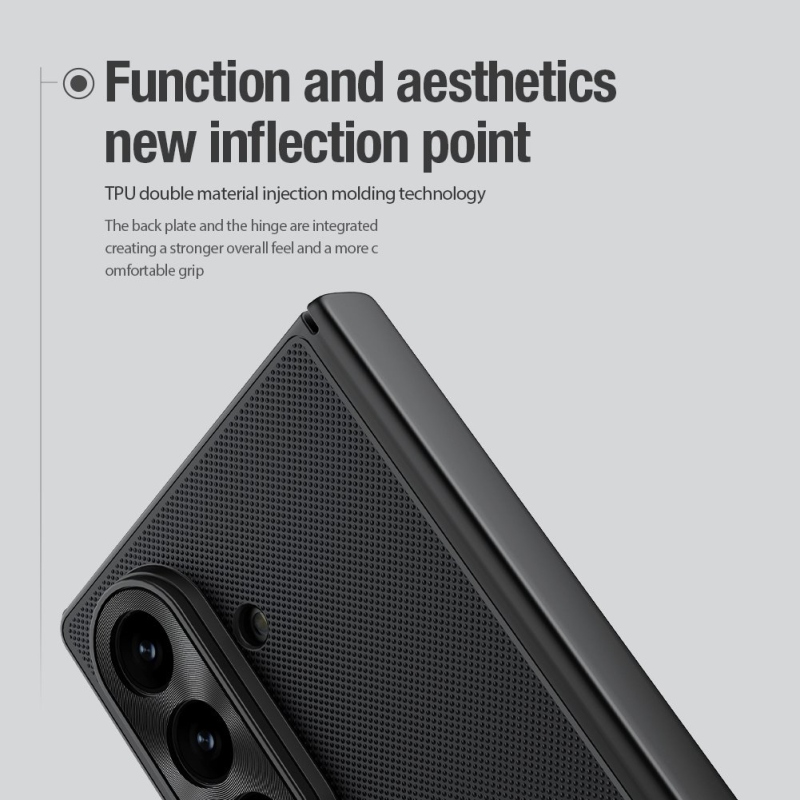 Nillkin Super Frosted FOLD Magnetic Zadní Kryt pre Samsung Galaxy Z Fold 7 Black