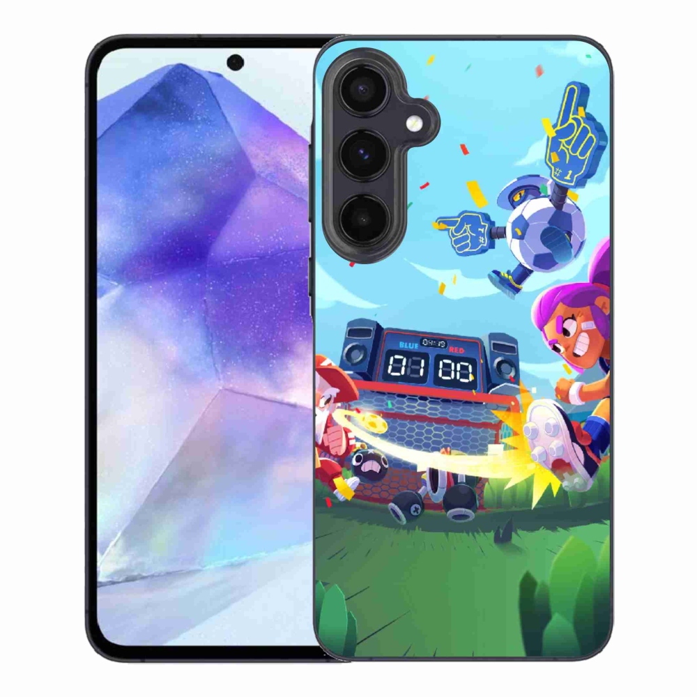 Gélový kryt mmCase na Samsung Galaxy A55 5G - brawl stars 1