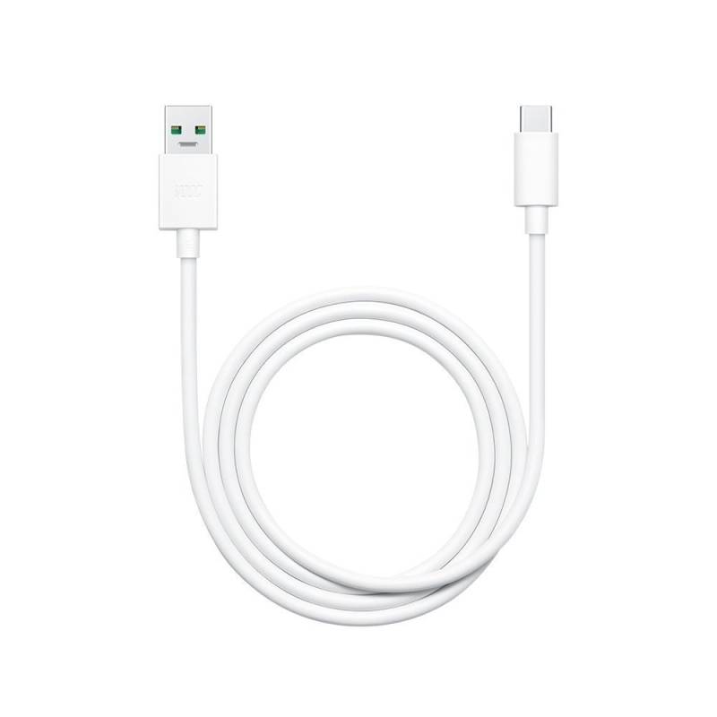 DL129 Realme USB-C Dátový Kábel Fast Charge 65W 1m White (Bulk)