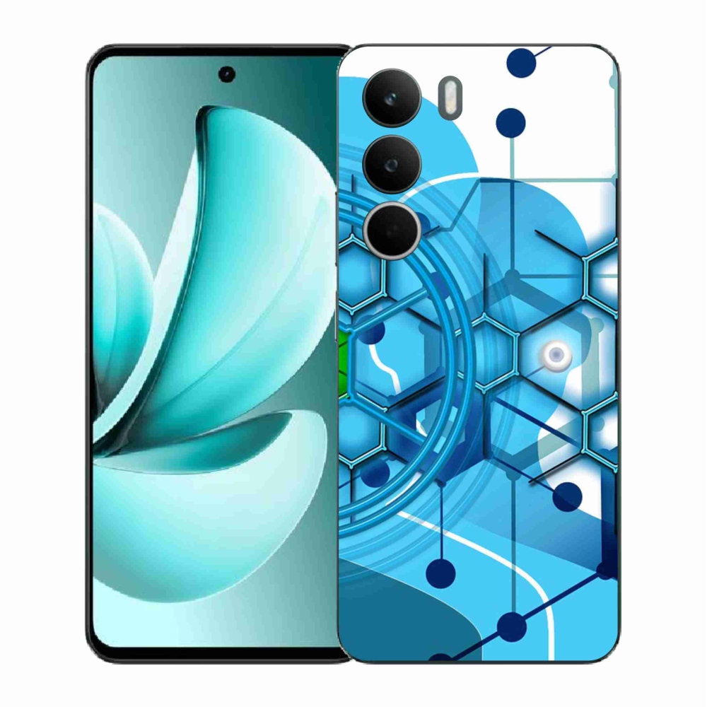 Gélový kryt mmCase na Realme C71 - abstraktný vzor 2