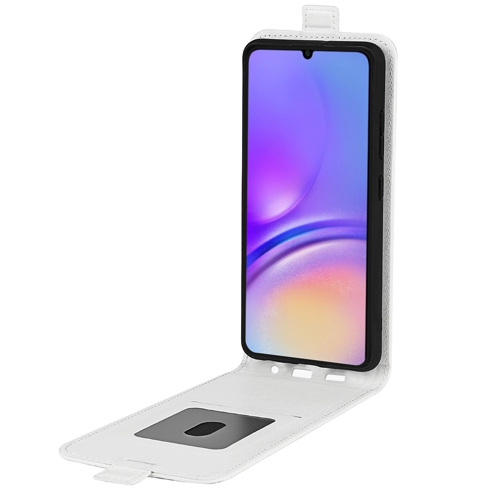 Vertical flipové púzdro na Samsung Galaxy A07 4G - biele