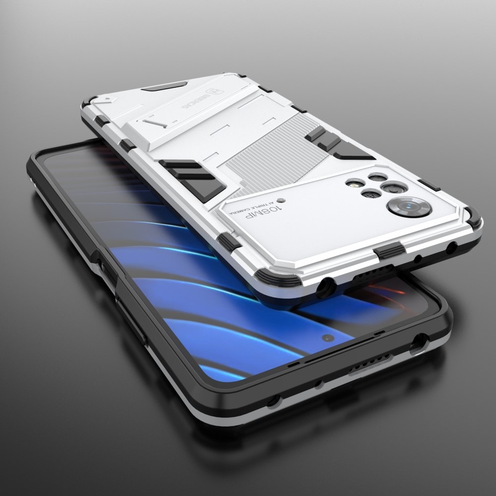 Armory odolný hybridný kryt na Xiaomi Poco X4 Pro 5G - biely