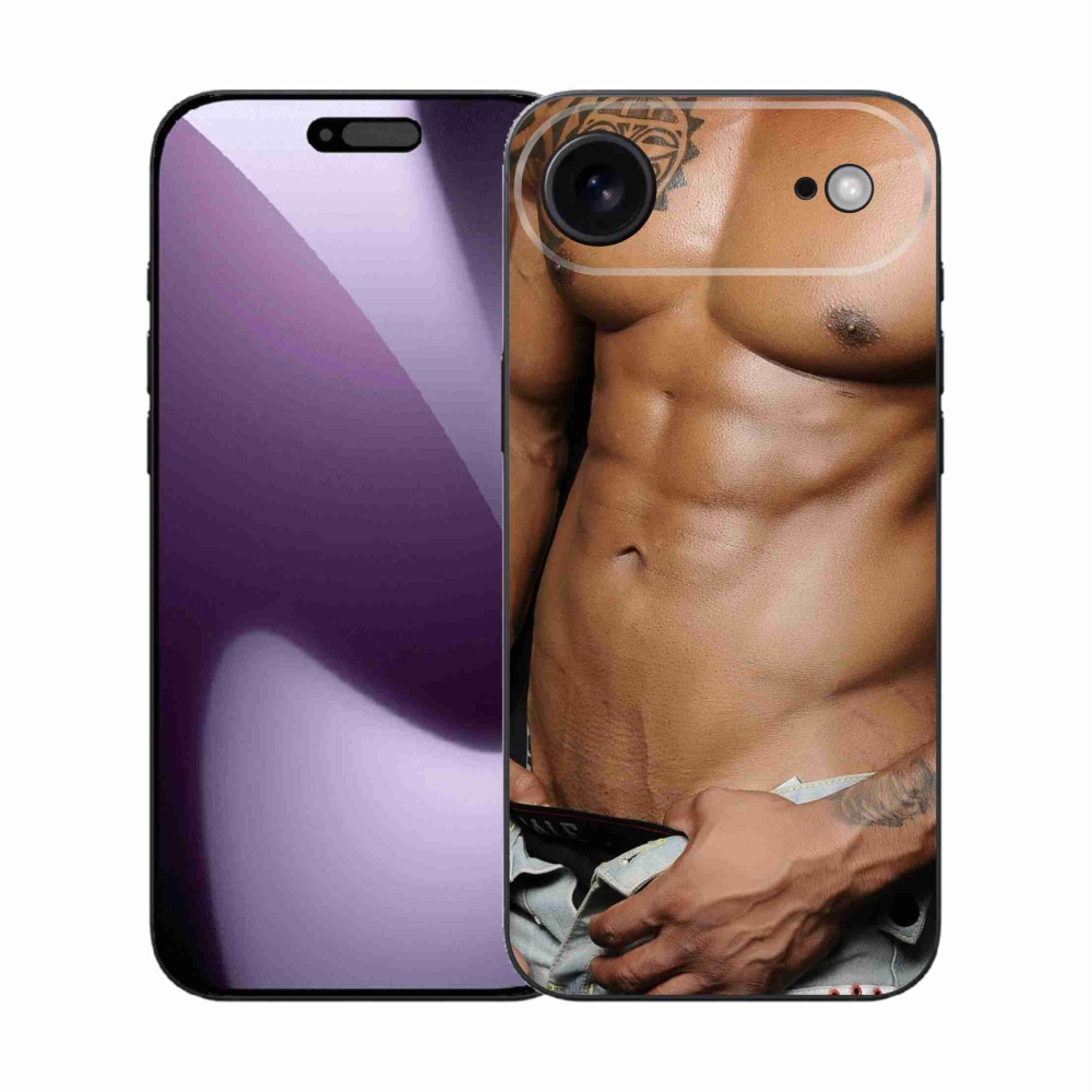 Gélový kryt mmCase na iPhone 17 Air - sexy muž