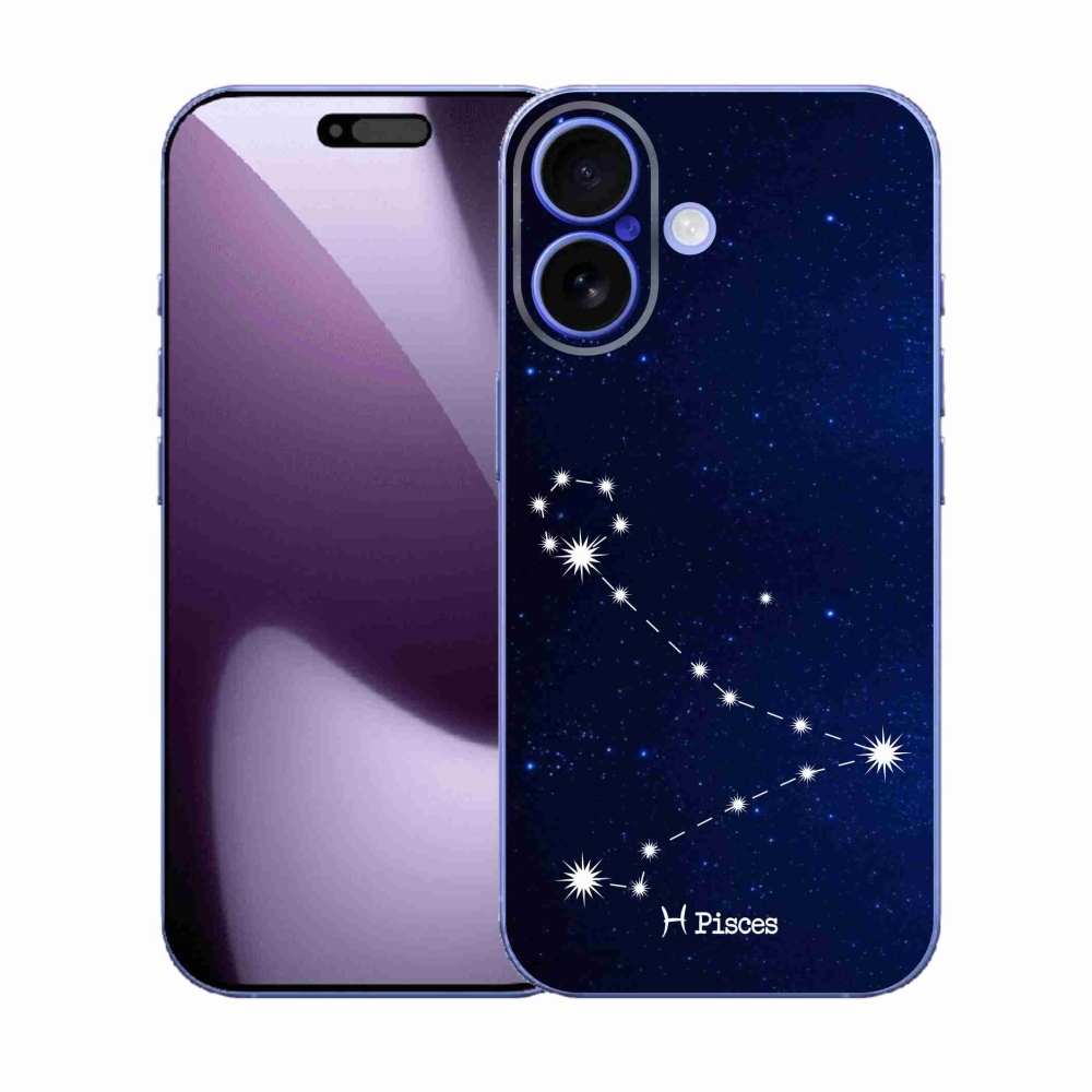 Gélový kryt mmCase na iPhone 17 - súhvezdie Ryby
