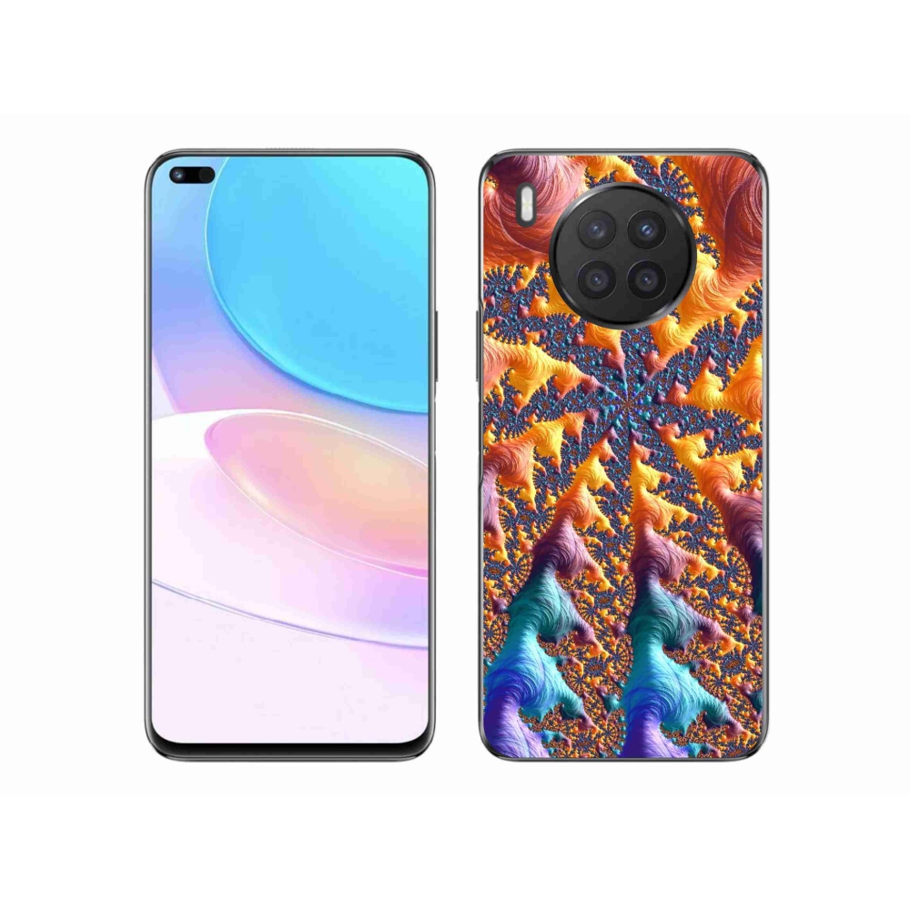 Gelový kryt mmCase na Huawei Nova 8i - abstraktní motiv 23