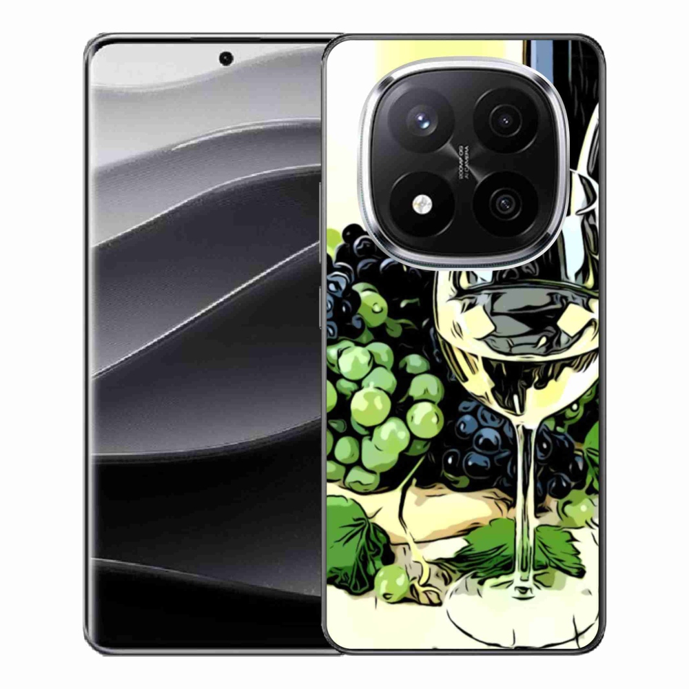 Gélový kryt mmCase na Xiaomi Redmi Note 14 Pro+ 5G - pohár vína