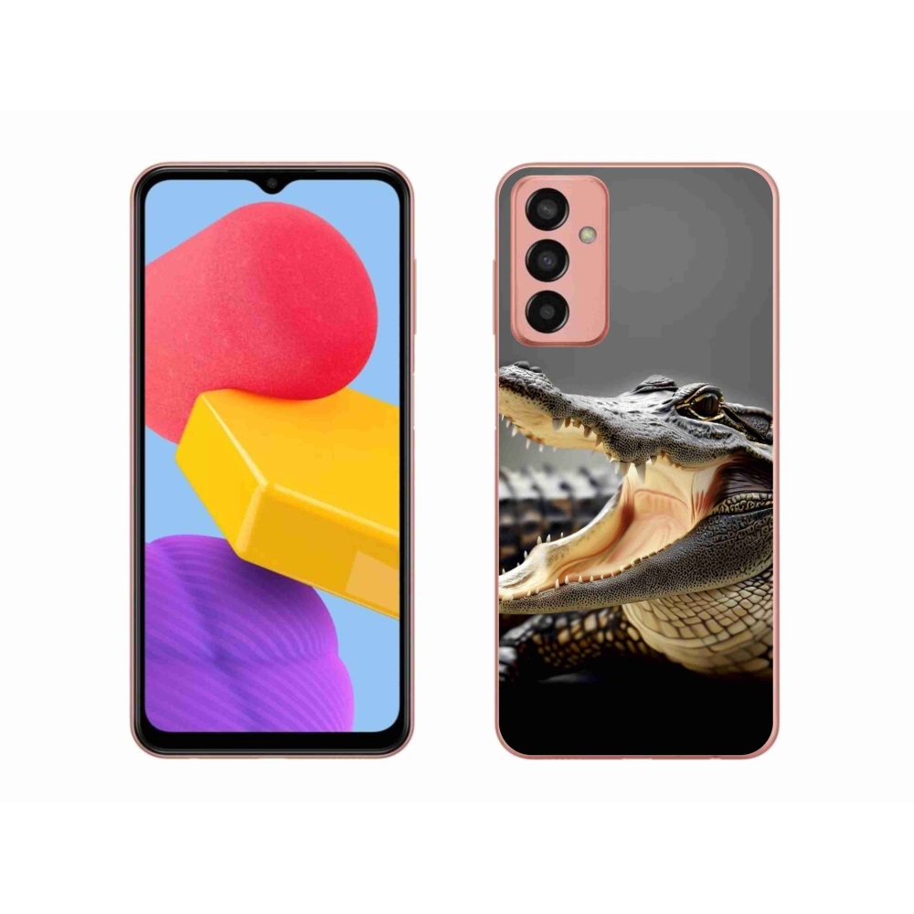 Gélový kryt mmCase na Samsung Galaxy M13 - krokodíl