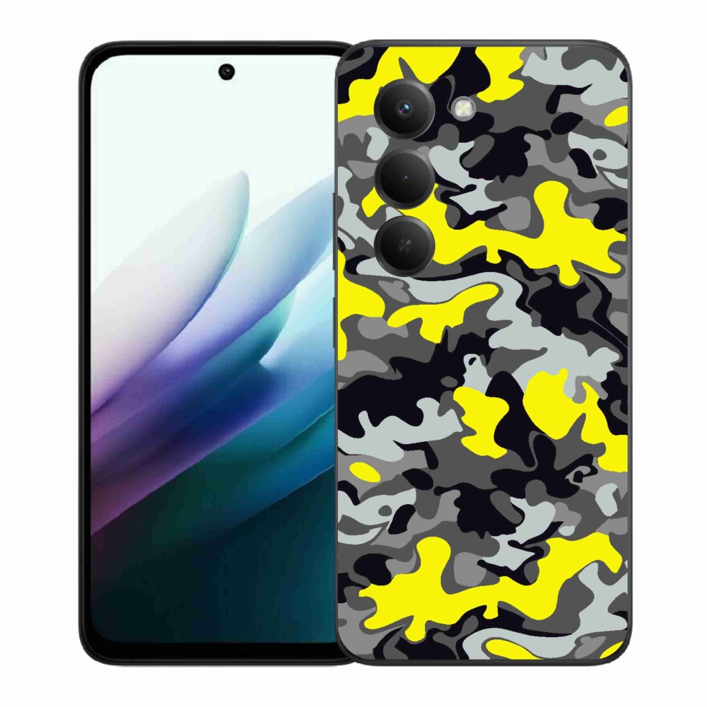 Gélový kryt mmCase na Xiaomi Redmi 15 4G/5G (171mm) - maskáčový vzor 6