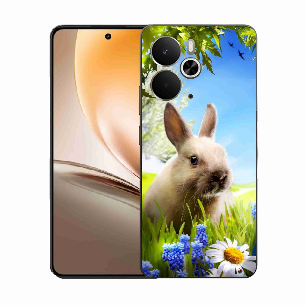 Gélový kryt mmCase na Realme 14 5G - zajačik