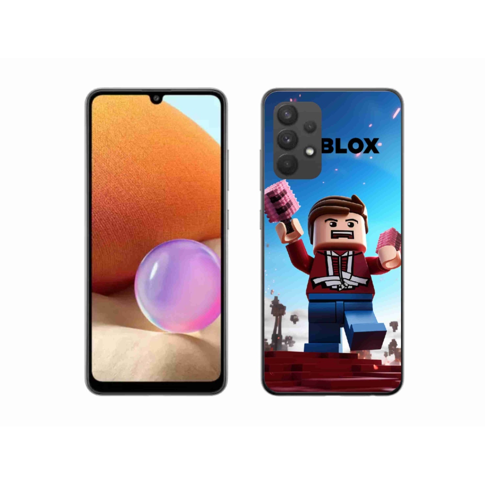 Gélový kryt mmCase na Samsung Galaxy A32 4G - roblox 2