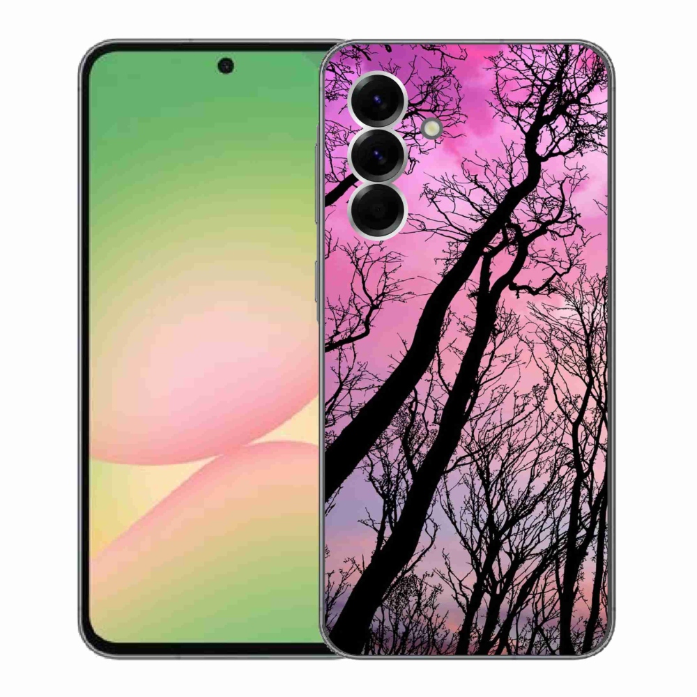 Gélový kryt mmCase na Samsung Galaxy A56 5G - opadané stromy