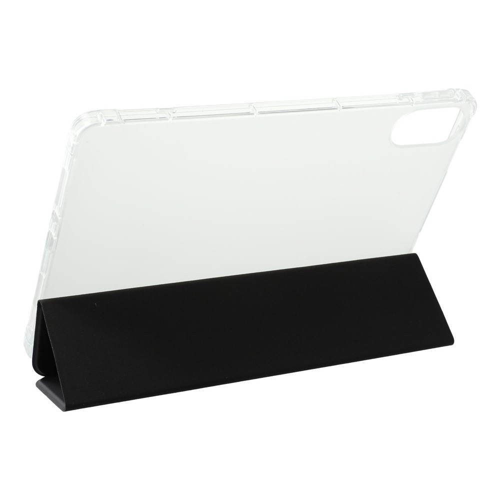 Tri-Fold chytré skladacie púzdro na tablet Xiaomi Redmi Pad 2 - čierne