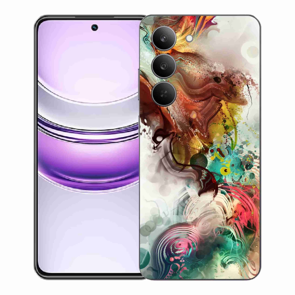 Gélový kryt mmCase na Realme 14x 5G - abstrakt 1
