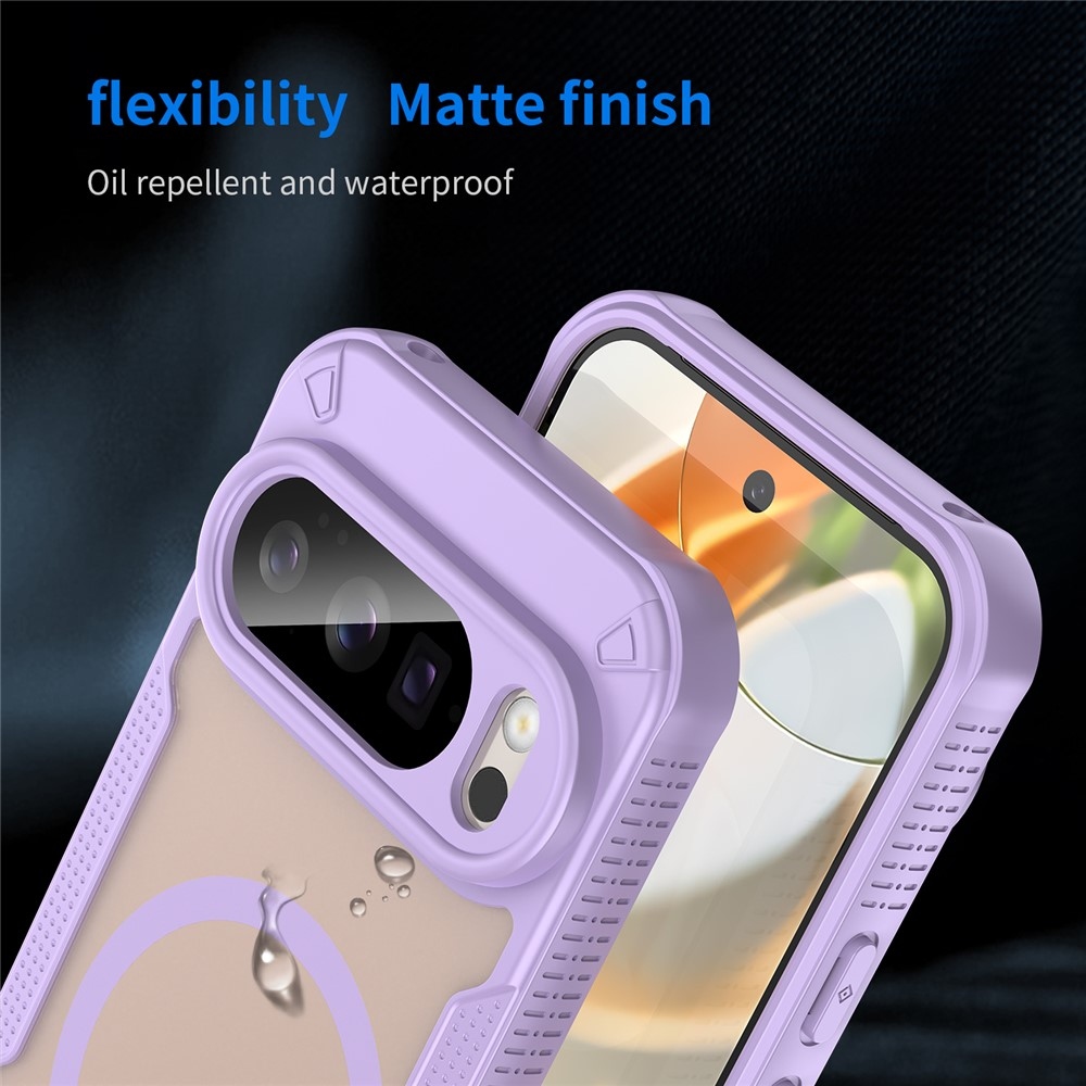 Froste odolný kryt s MagSafe na Google Pixel 10 Pro - fialový