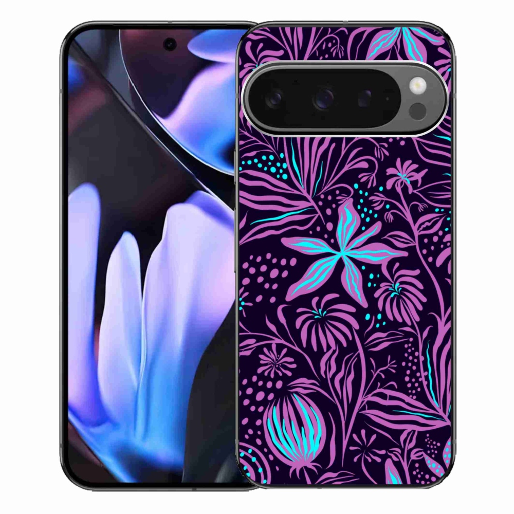 Gélový kryt mmCase na Google Pixel 9 Pro XL - kvety 2