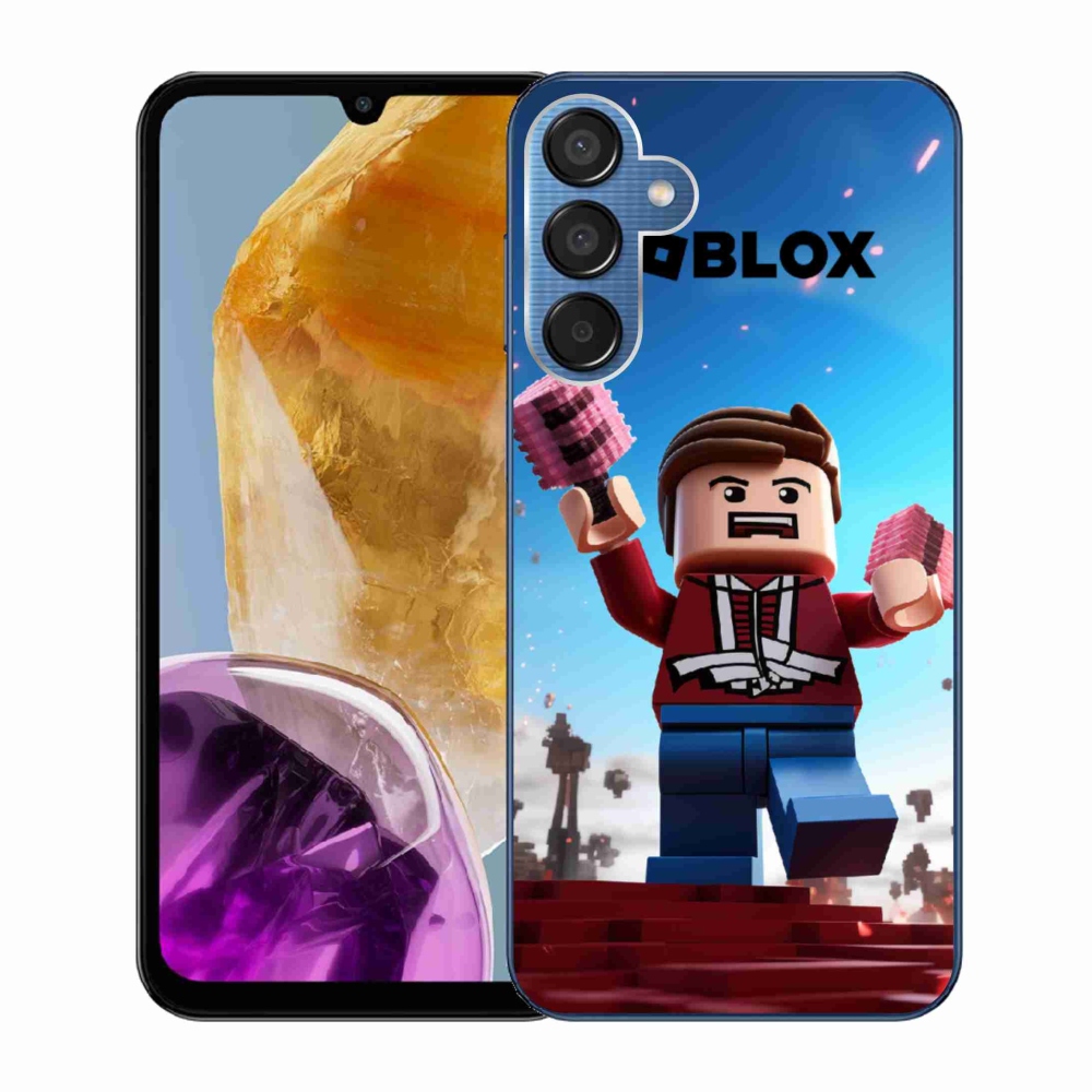 Gélový kryt mmCase na Samsung Galaxy M15 5G - roblox 2