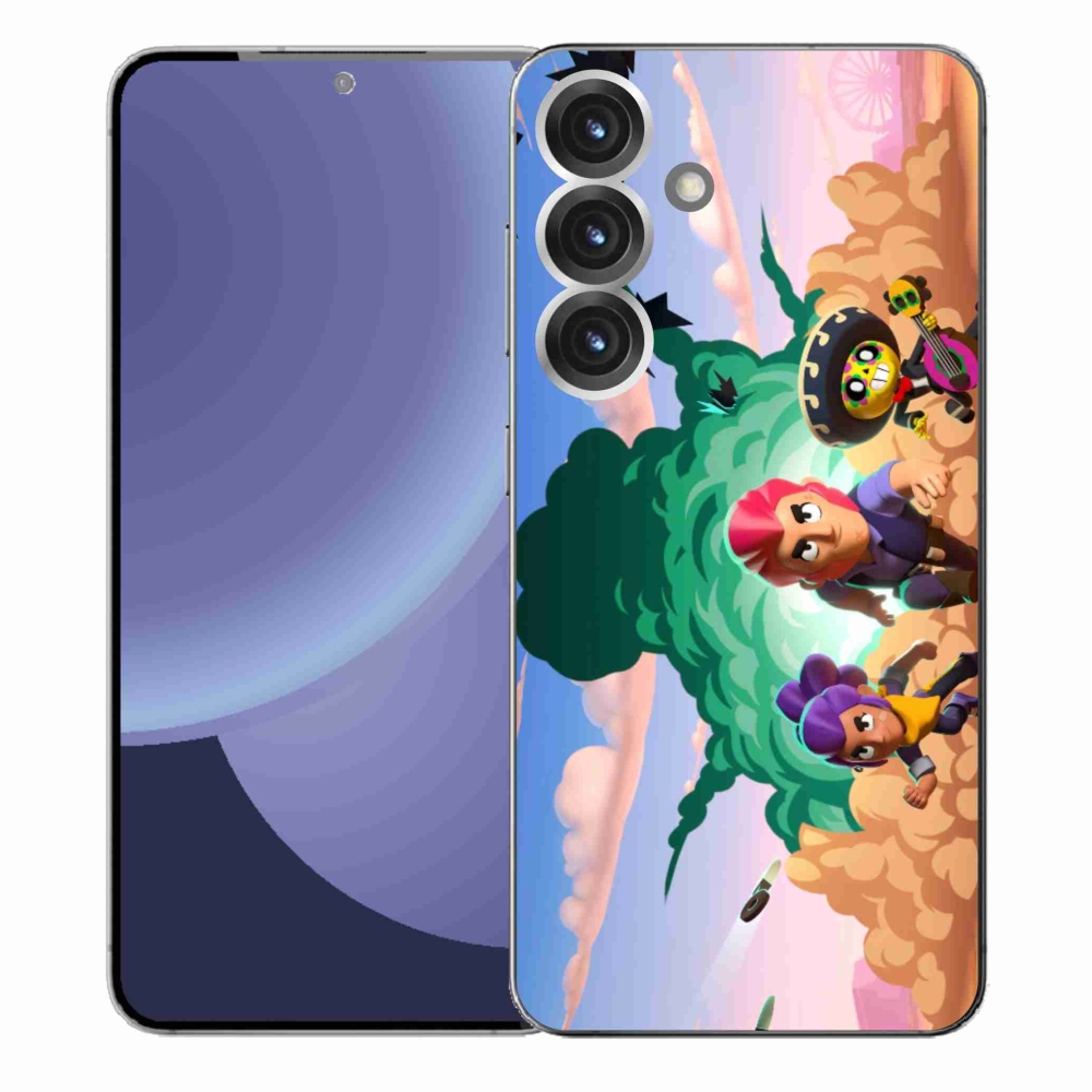 Gélový kryt mmCase na Samsung Galaxy S25+ - brawl stars