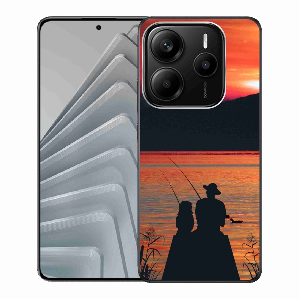 Gélový kryt mmCase na Xiaomi Redmi Note 14 5G - rybaření 3