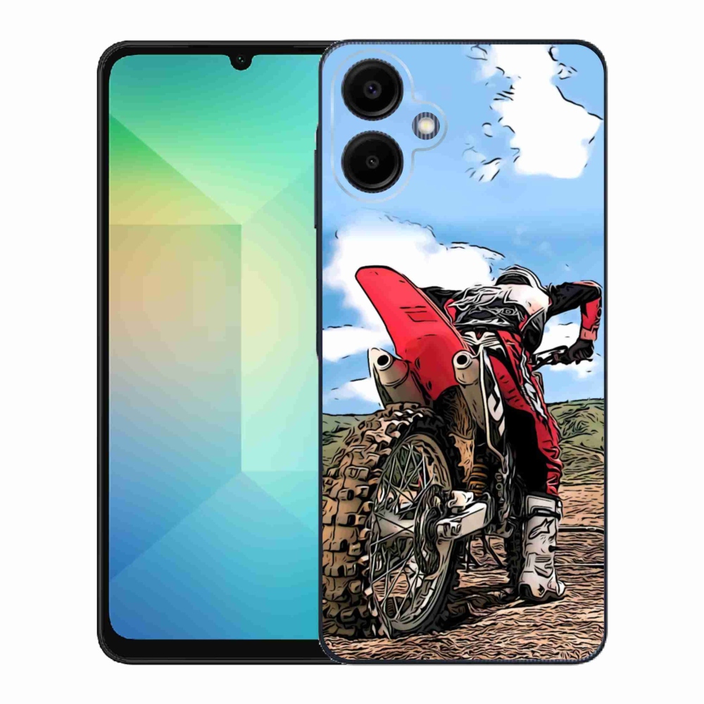 Gélový kryt mmCase na Samsung Galaxy A06 4G - moto