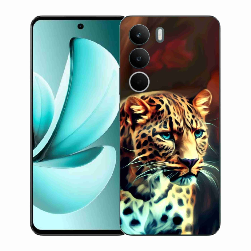 Gélový kryt mmCase na Realme C71 - leopard
