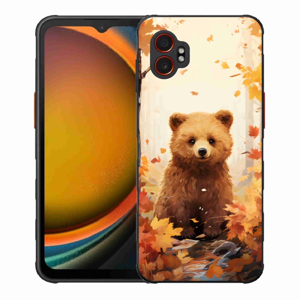 Gélový kryt mmCase na Samsung Galaxy Xcover 7 Pro - medveď v lese