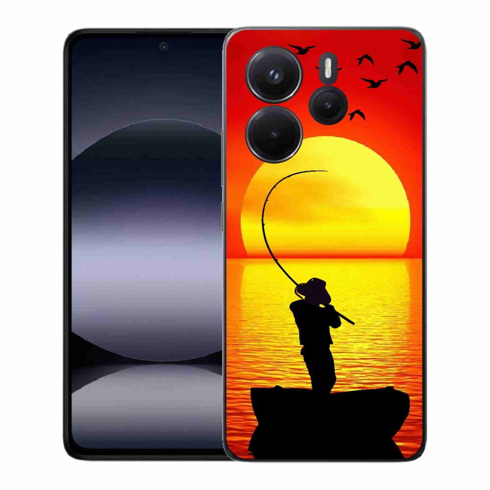 Gélový kryt mmCase na Xiaomi Redmi Note 14 - rybárčenie