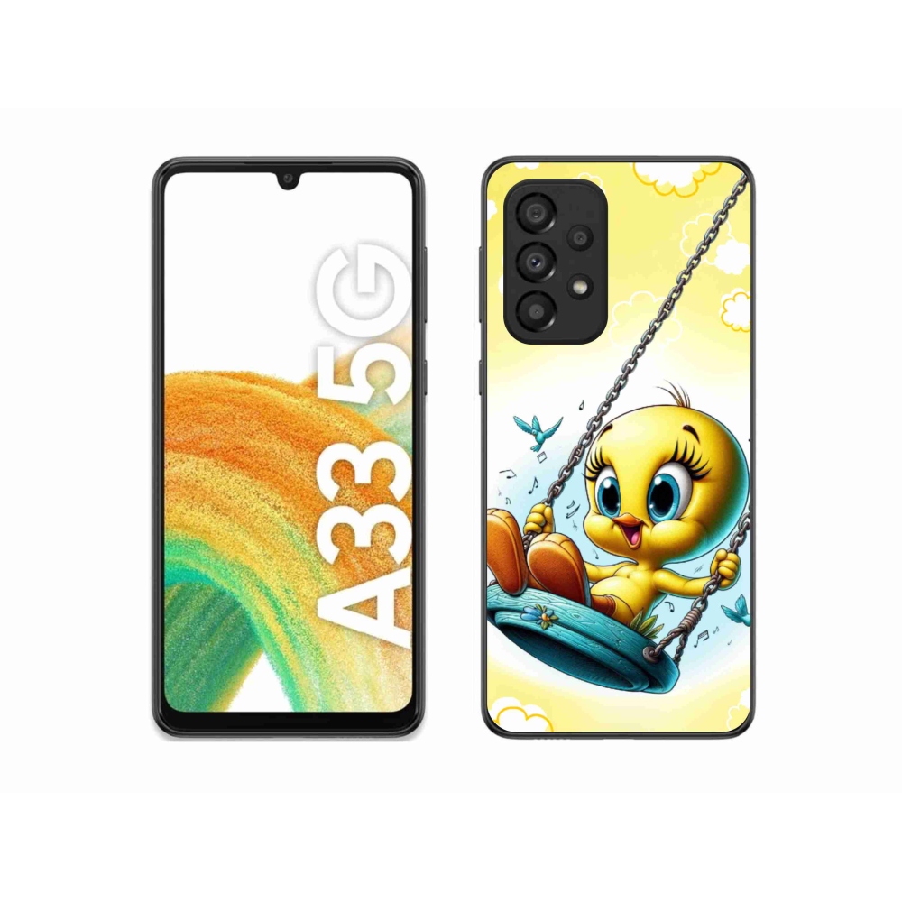 Gélový kryt mmCase na Samsung Galaxy A33 5G - tweety