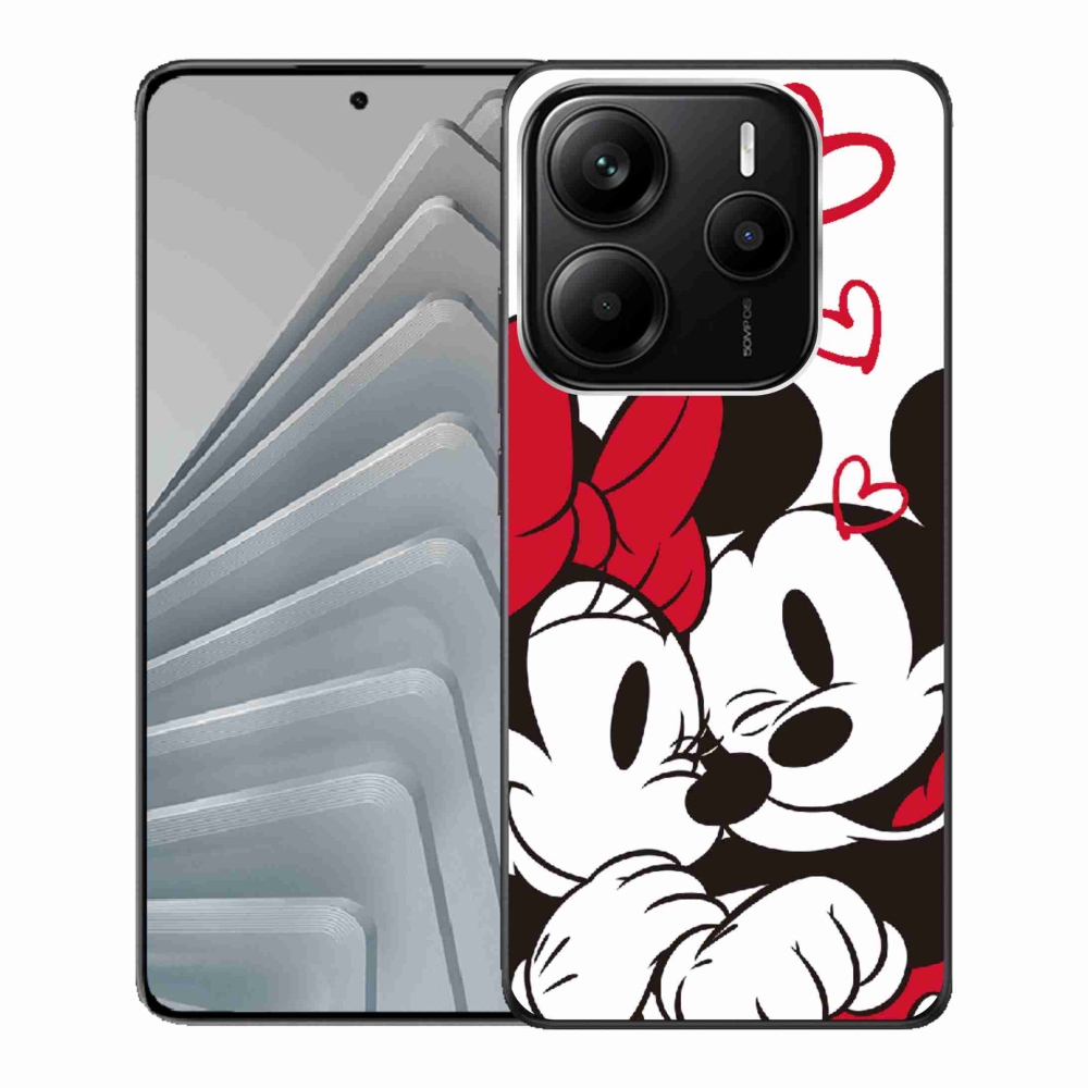 Gélový kryt mmCase na Xiaomi Redmi Note 14 5G - minnie a mickey