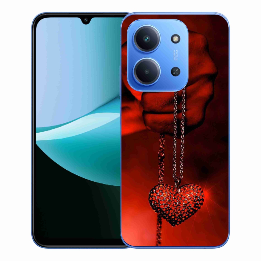 Gélový kryt mmCase na Xiaomi Redmi 15C 4G/5G (173mm) - náhrdelník