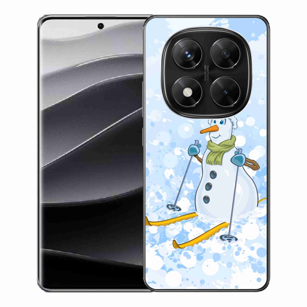 Gélový kryt mmCase na Xiaomi Redmi Note 14 Pro 5G/Poco X7 5G - snehulák
