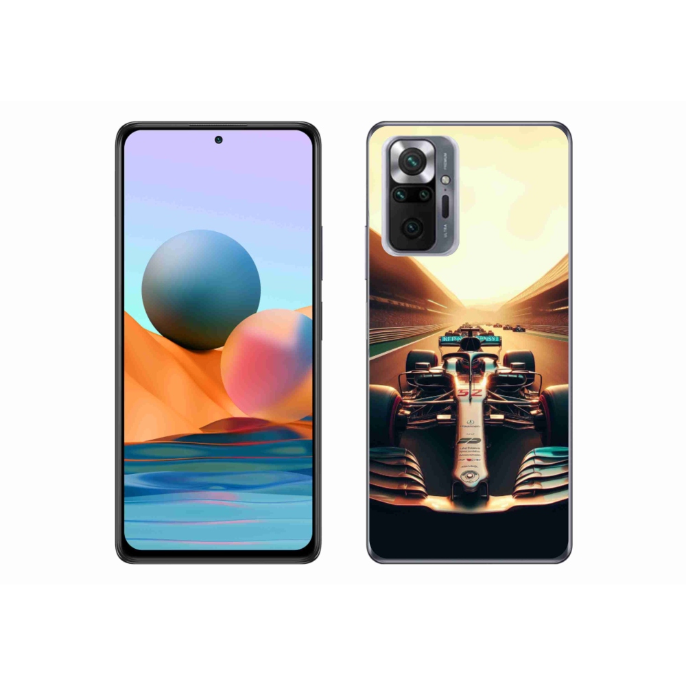 Gélový kryt mmCase na Xiaomi Redmi Note 10 Pro - formula 1