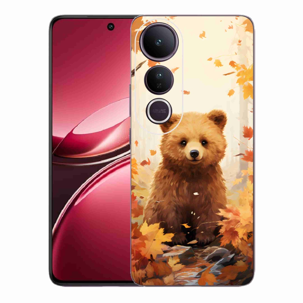 Gélový kryt mmCase na Vivo V50 Lite 4G/5G - medveď v lese