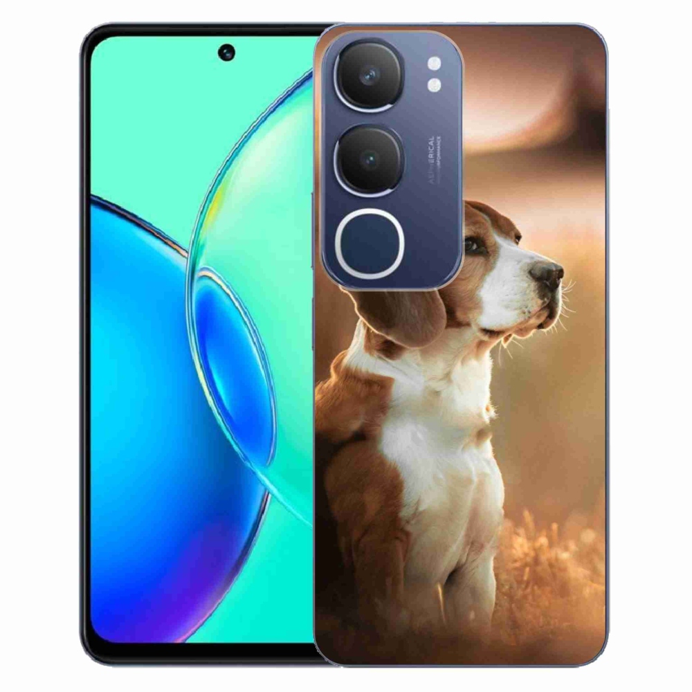 Gélový kryt mmCase na Vivo Y19s - bígl