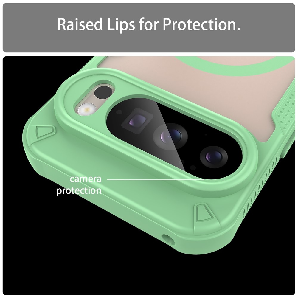 Froste odolný kryt s MagSafe na Google Pixel 10 Pro - zelený