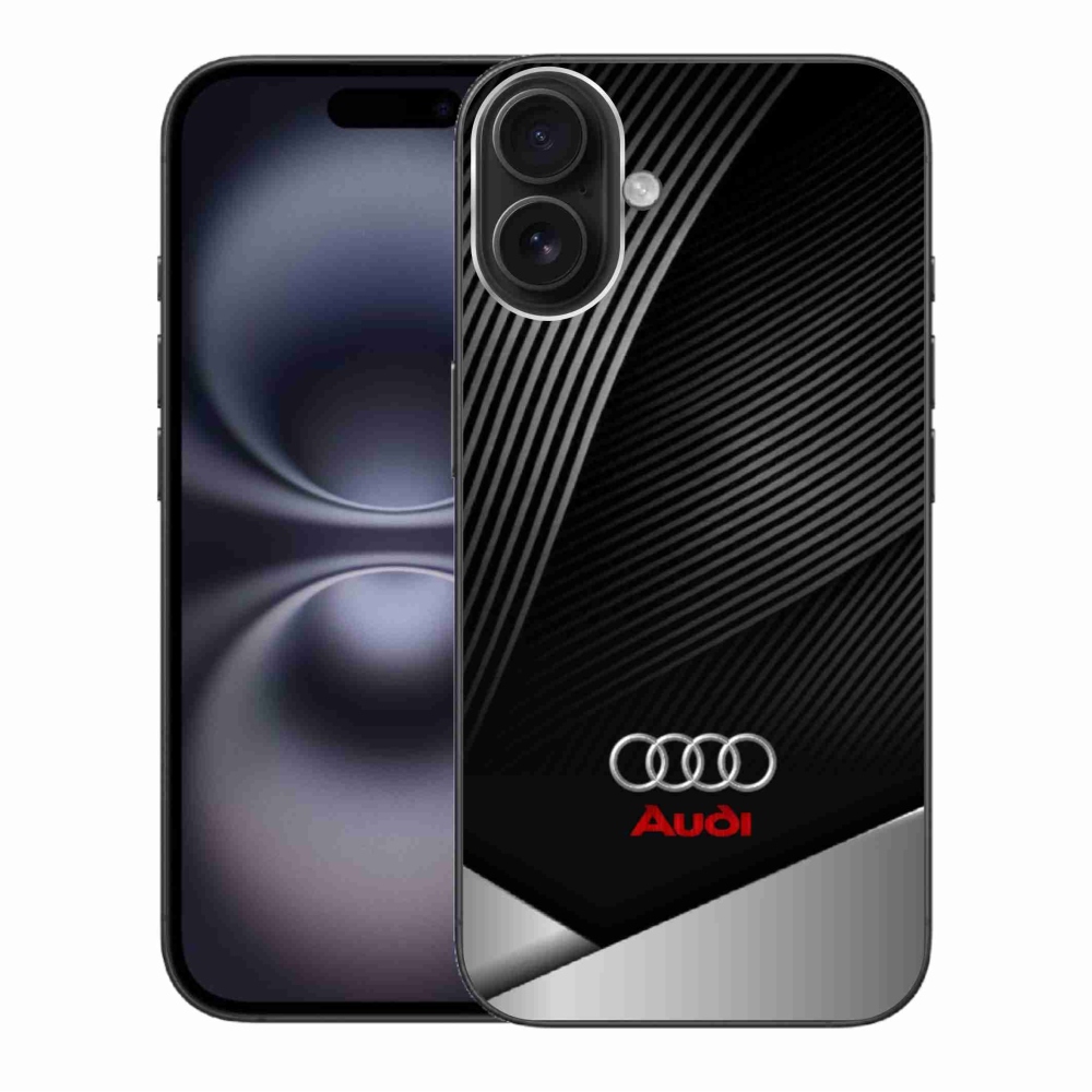 Gélový kryt mmCase na iPhone 16 Plus - audi