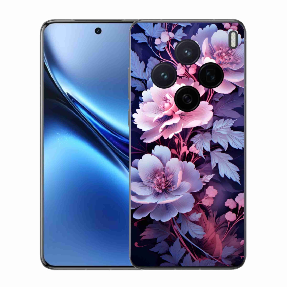 Gélový kryt mmCase na Vivo X200 5G - kvety 11
