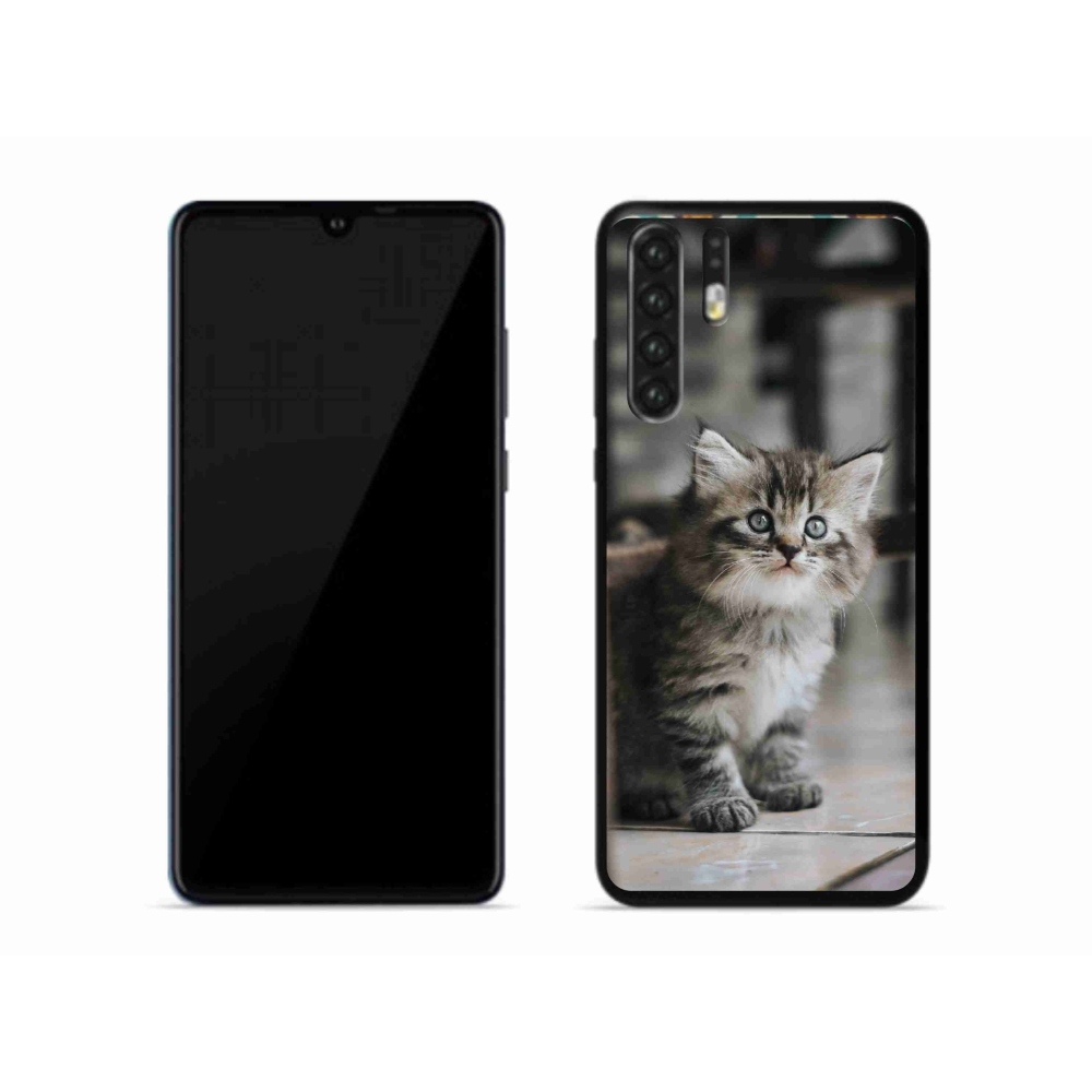 Gélový kryt mmCase na mobil Huawei P30 Pro - mačiatko