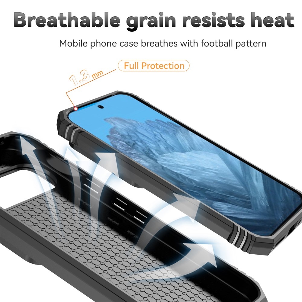 Slide odolný kryt na Google Pixel 10 Pro/Pixel 10/9 Pro/9 - čierny