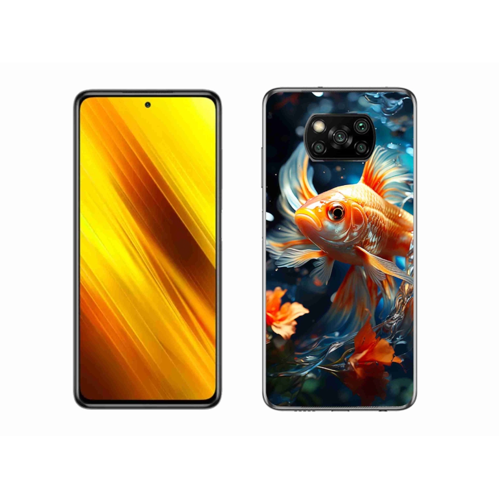 Gélový kryt mmCase na Xiaomi Poco X3 Pro - rybka