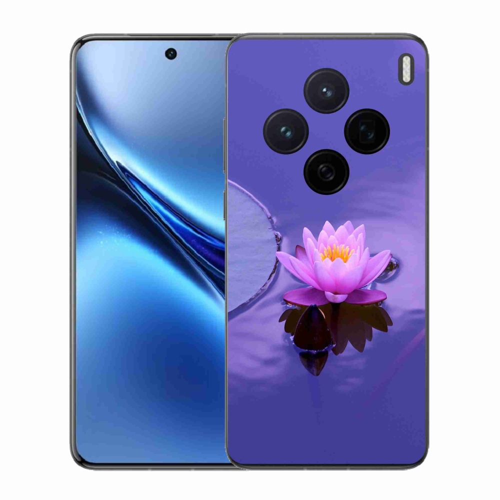Gélový kryt mmCase na Vivo X200 5G - kvet na hladine
