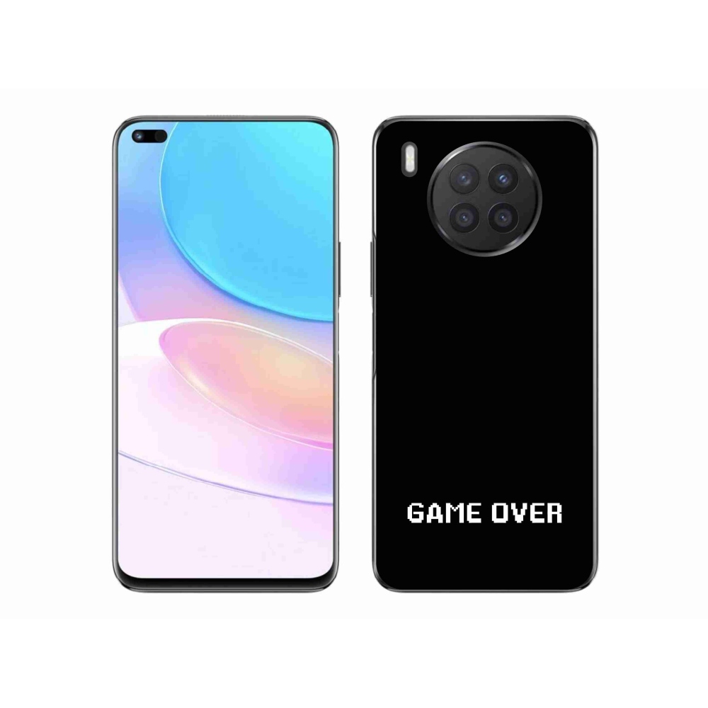 Gélový kryt mmCase na Huawei Nova 8i - game over čierne pozadie