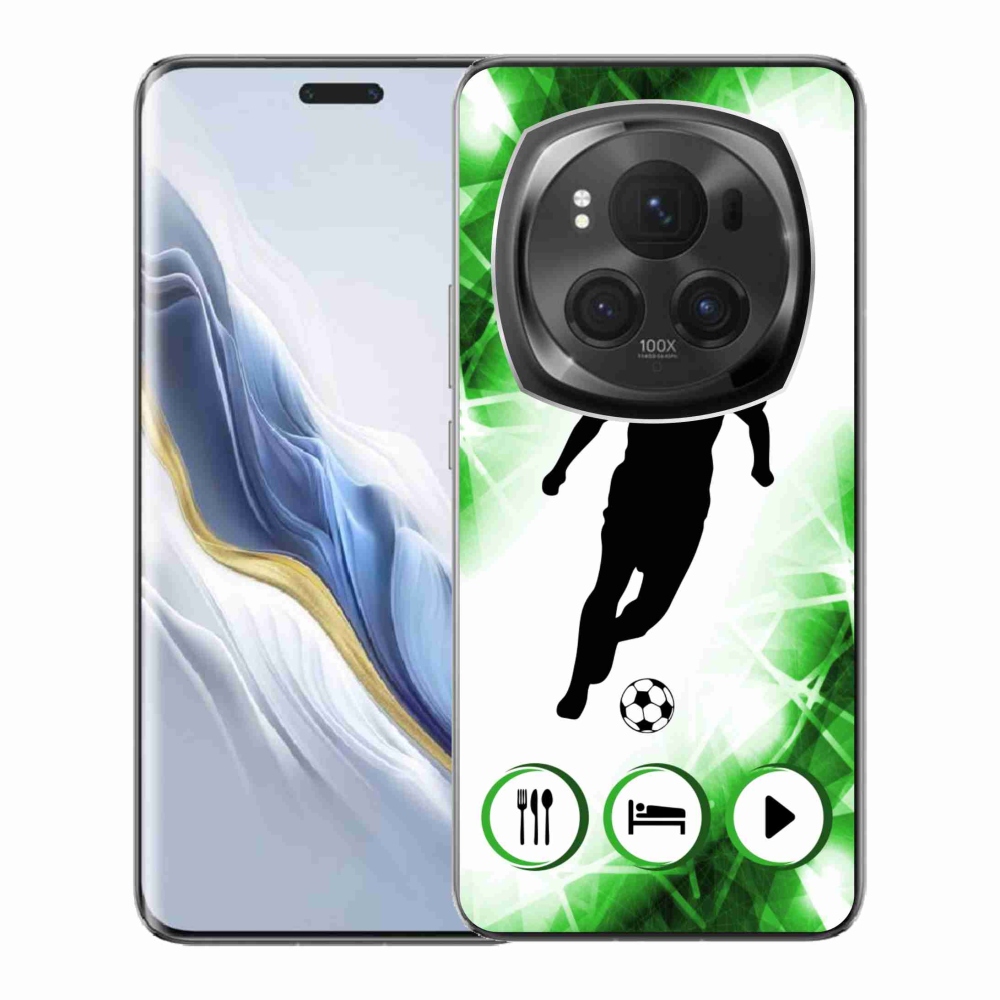 Gélový kryt mmCase na Honor Magic 6 Pro 5G - futbalista