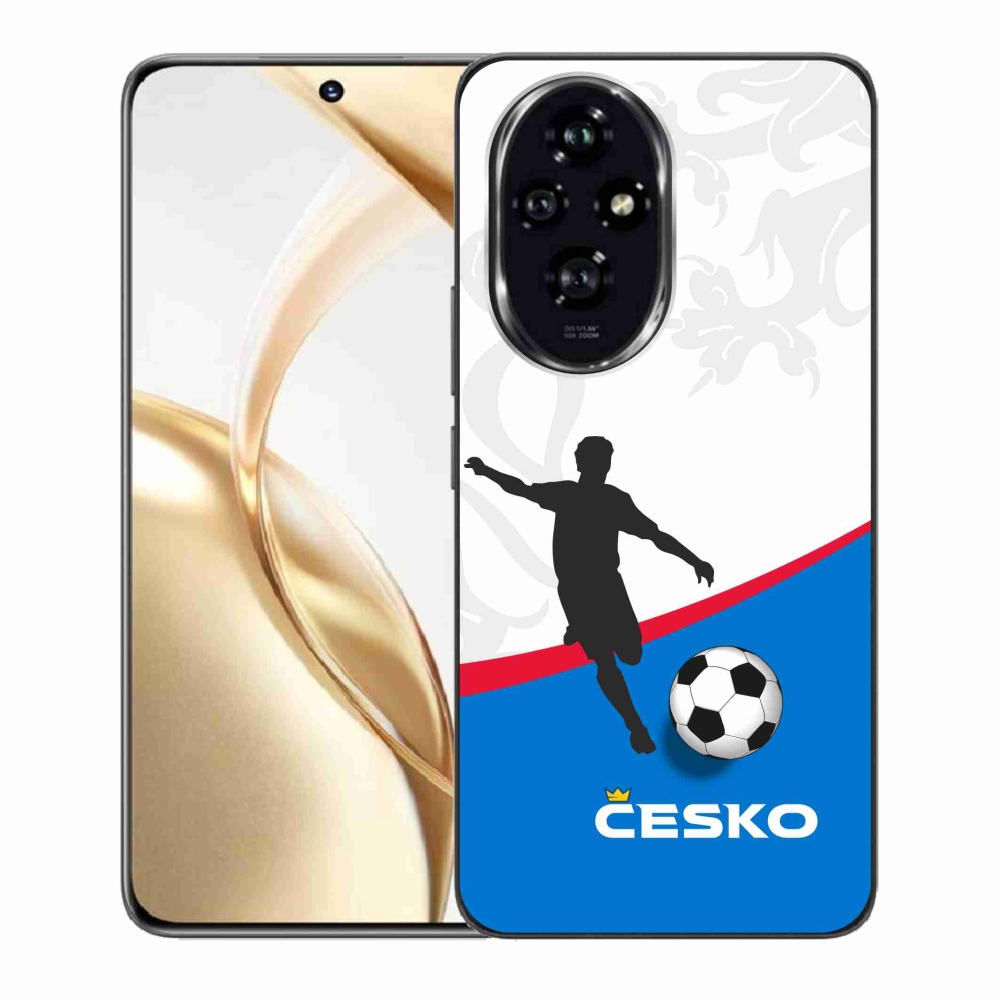 Gélový kryt mmCase na Honor 200 5G - futbal Česko 1