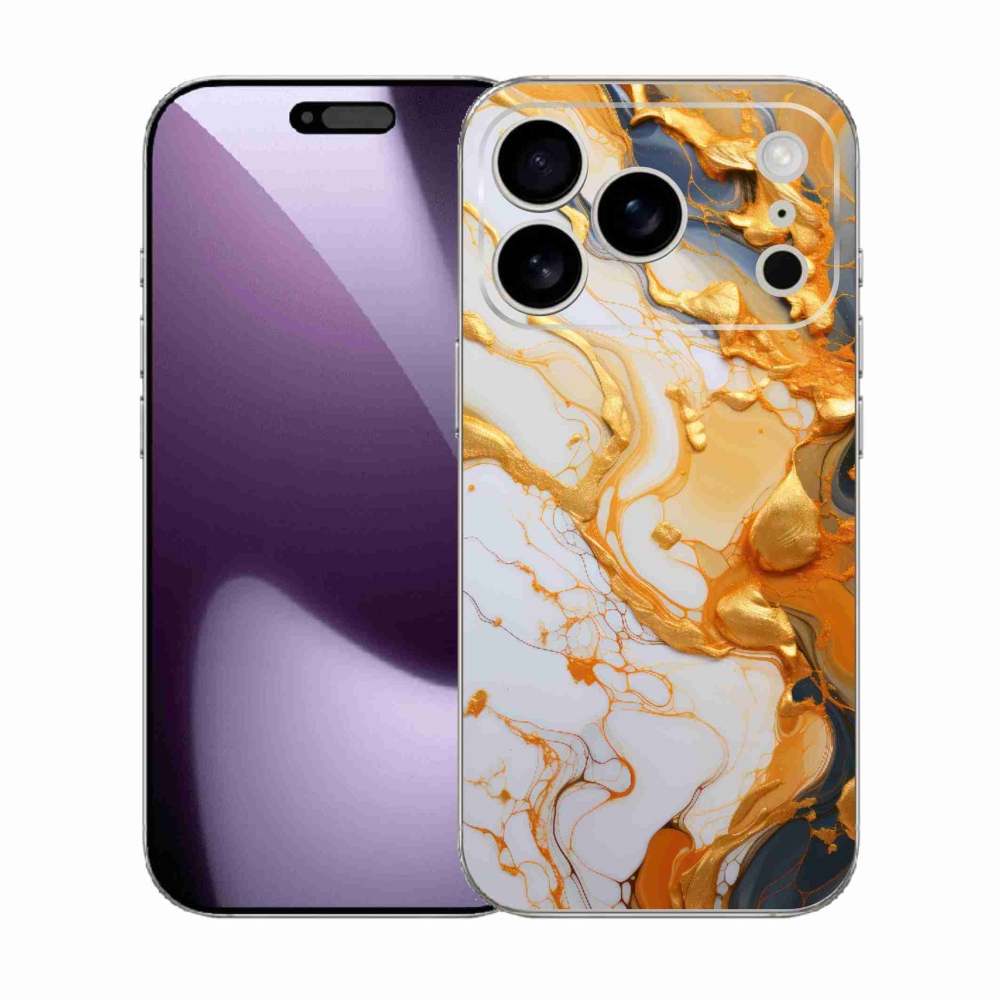 Gélový kryt mmCase na iPhone 17 Pro - abstraktný motív 6