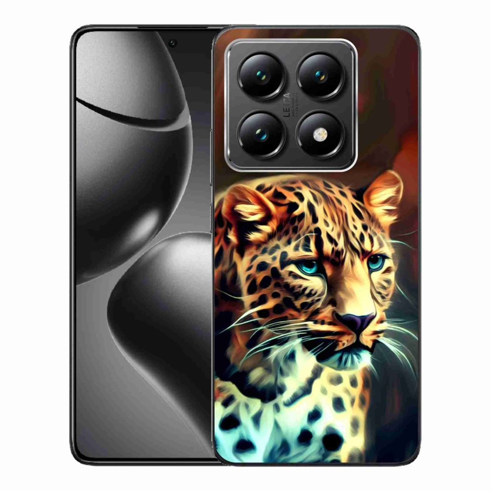 Gélový kryt mmCase na Xiaomi 14T - leopard