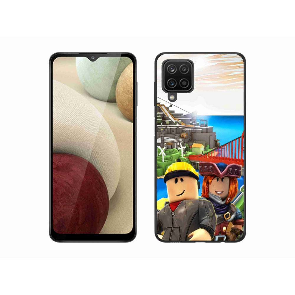 Gélový kryt mmCase na Samsung Galaxy A12 - roblox 1