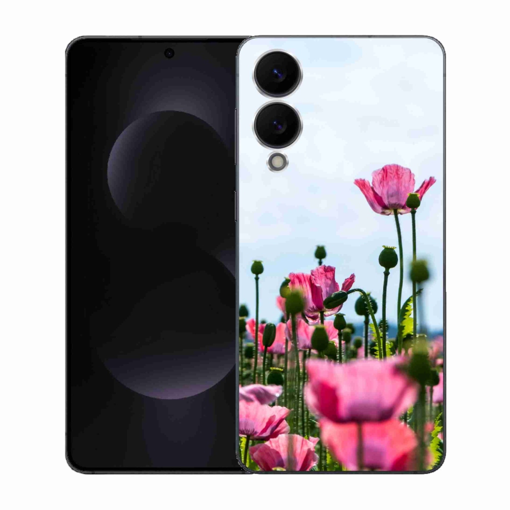 Gélový kryt mmCase na Samsung Galaxy S25 Edge - vlčí mak