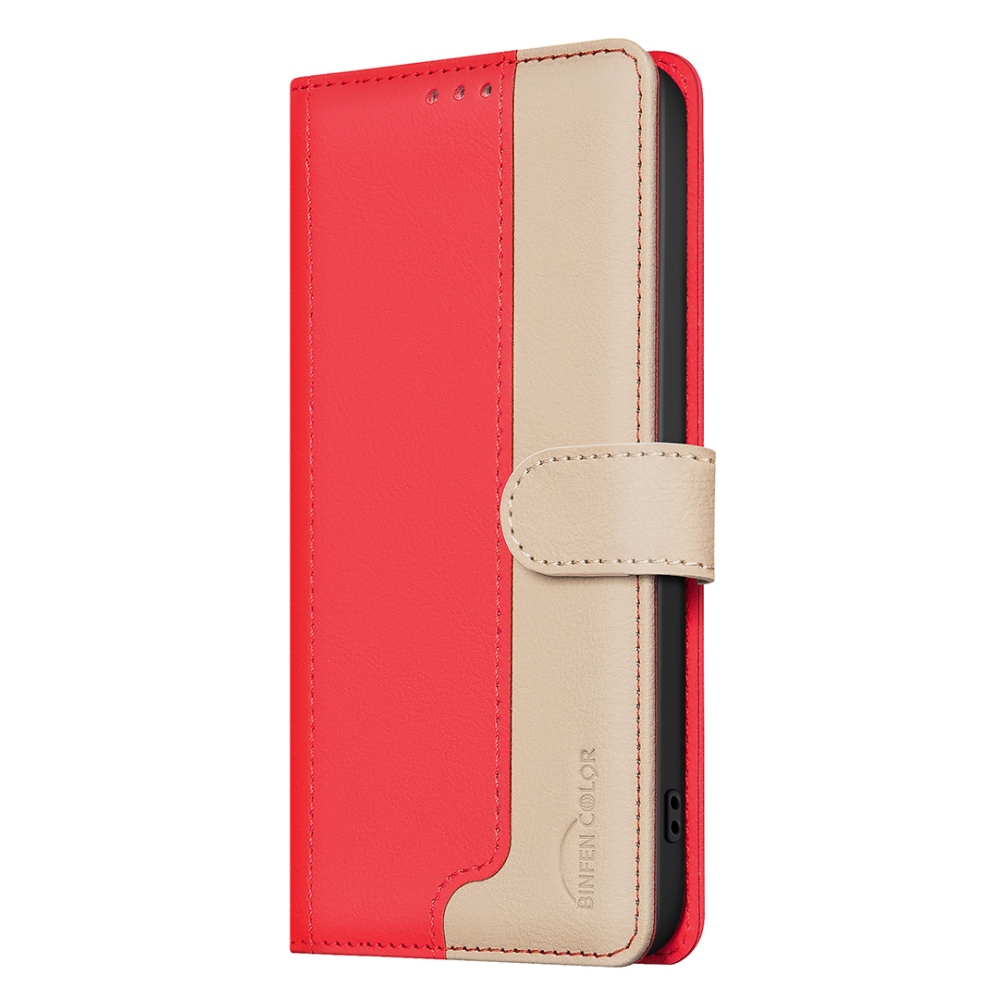 BNF DUO knižkové puzdro na Xiaomi Redmi 15C 4G/5G (173mm) - červené